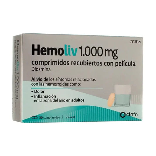 Hemoliv 1000 mg, 30 Filmtabletten