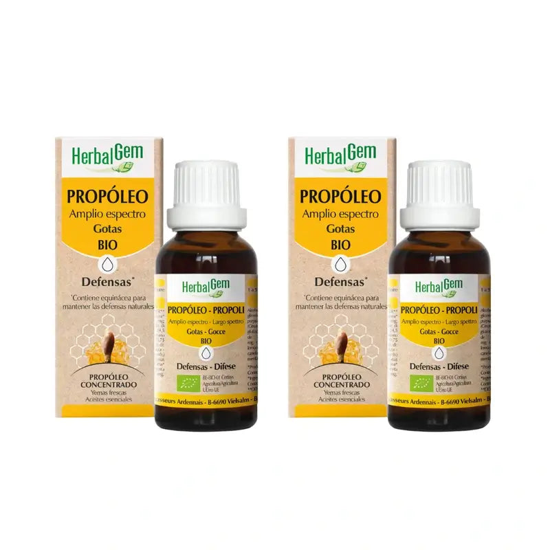 Herbalgem Propoleo Breites Spektrum, 2X50 Ml