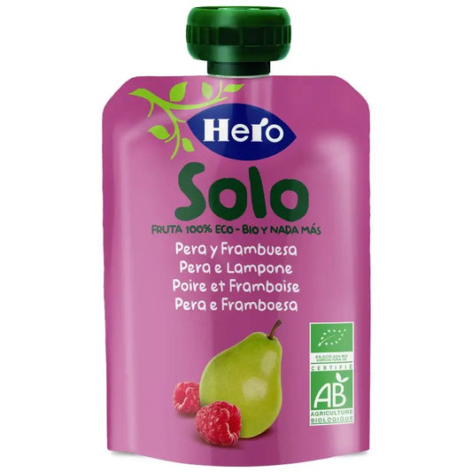Hero Baby Solo Sachet Birne & Himbeere 100g