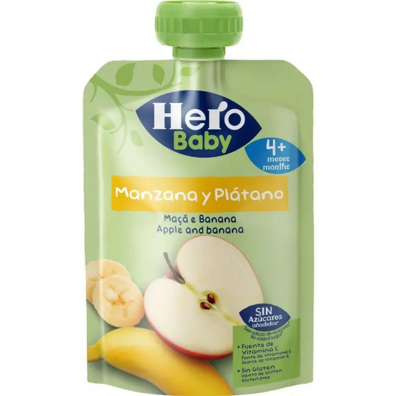 Hero Baby Apfel & Banane Sachet 100G
