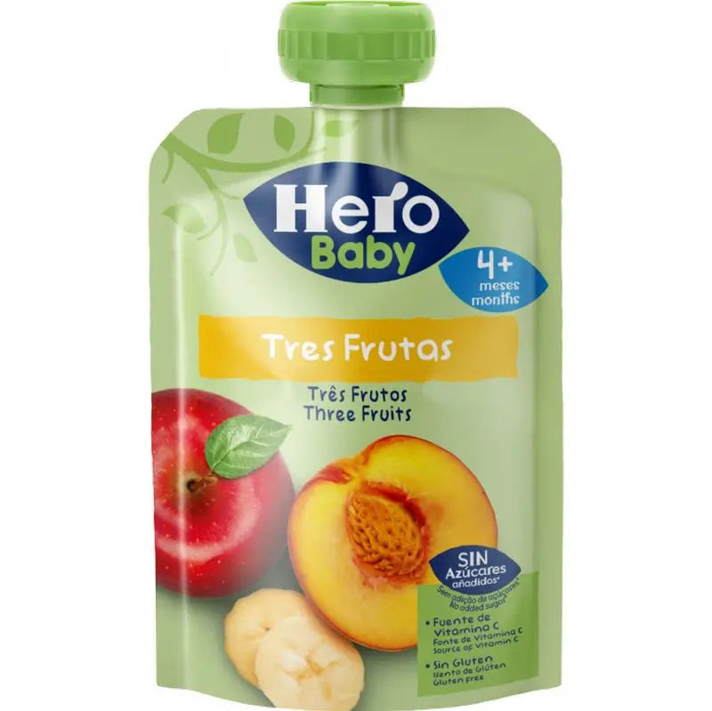 Hero Baby Drei Früchte Sachet 100G