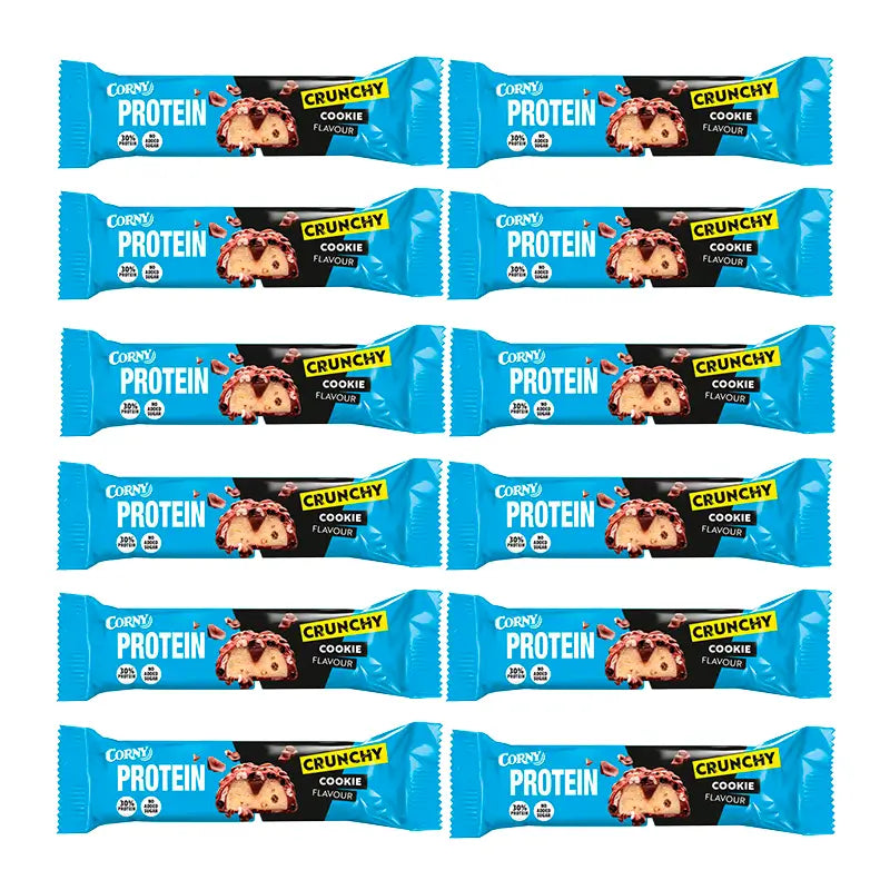 Corny Protein Knusperkekse, Packung 12 X 45 Gr