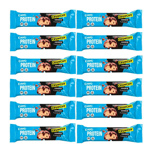 Corny Protein Knusperkekse, Packung 12 X 45 Gr