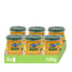Hero Baby Pack Öko-Birne, Banane & Karotte Solo-Glas, 6 x 120 Gramm