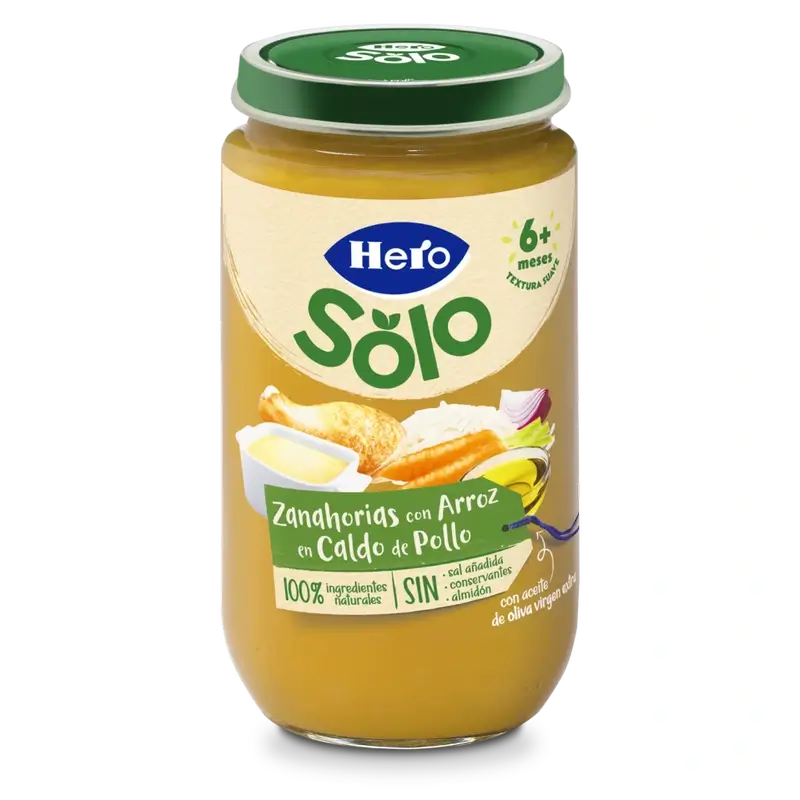 Hero Baby Pack Karotten-Reis-Hühnerbrühe, 12 X 235 Gr