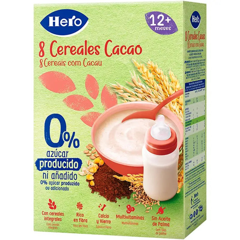 Hero Baby Cerealien Müsli 8 Müsli mit Kakao 340G