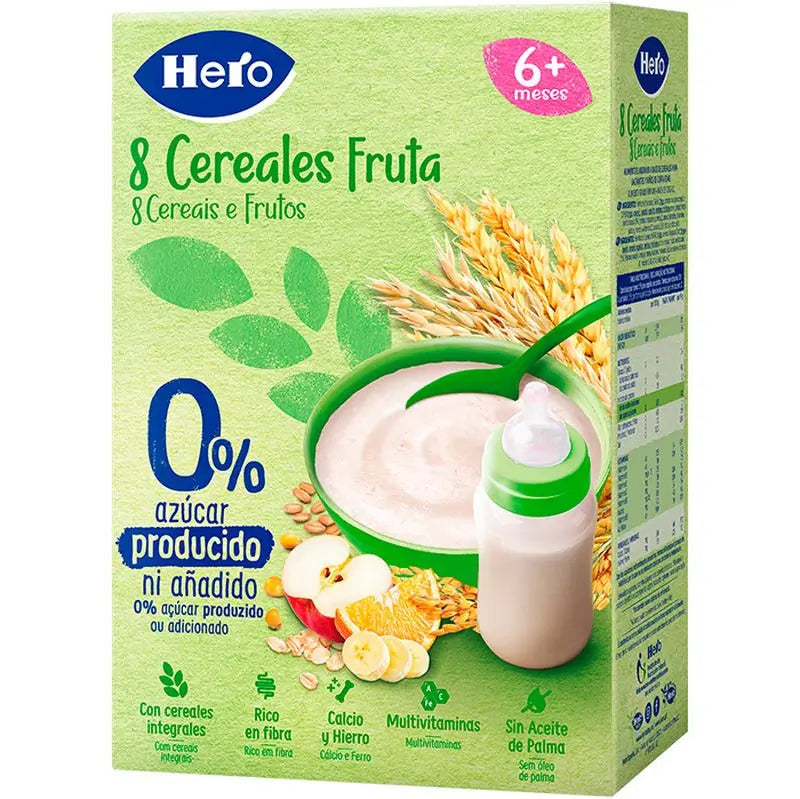 Hero Baby Cereal 8 Müsli mit Früchten Cereal 340G