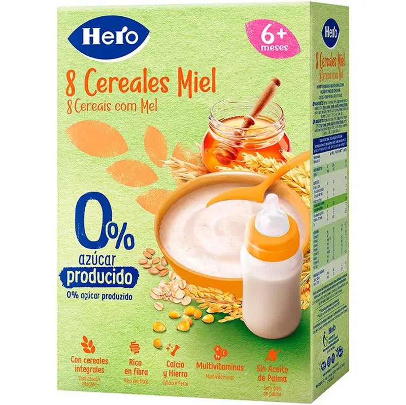 Hero Baby Müsli Müsli 8 Müsli mit Honig 340G