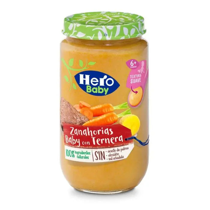 Hero Baby Baby Karotte mit Rindfleisch 235G