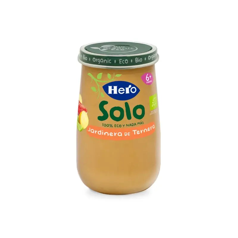 Hero Baby Hero Solo Rindfleisch Öko-Glas 190G