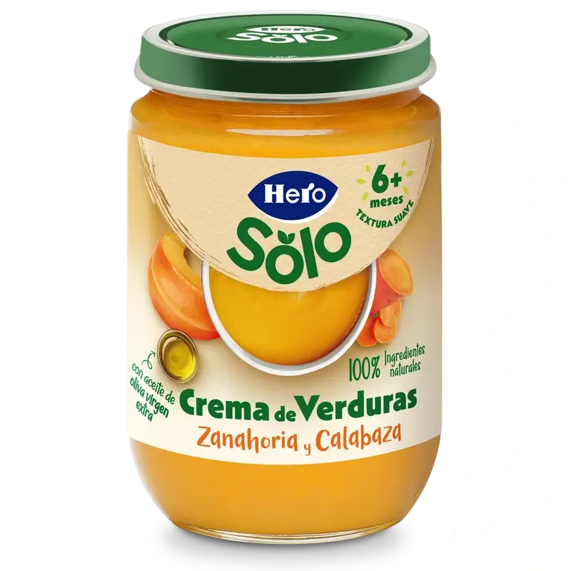 Hero Solo Gemüsecreme-Karotten-Kürbis-Suppe , 190 g