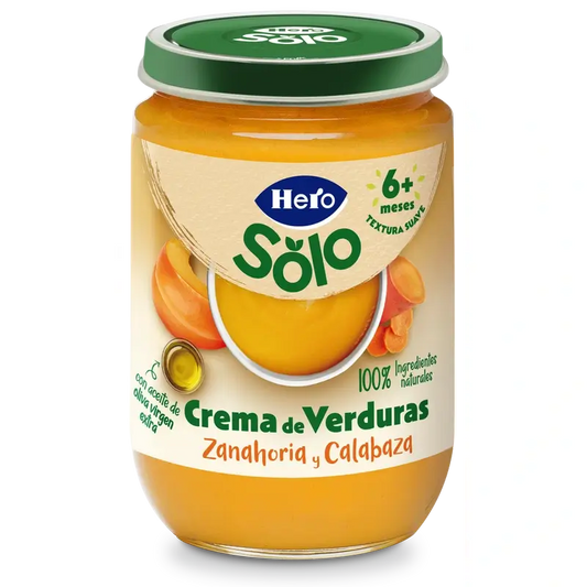 Hero Solo Gemüsecreme-Karotten-Kürbis-Suppe , 190 g