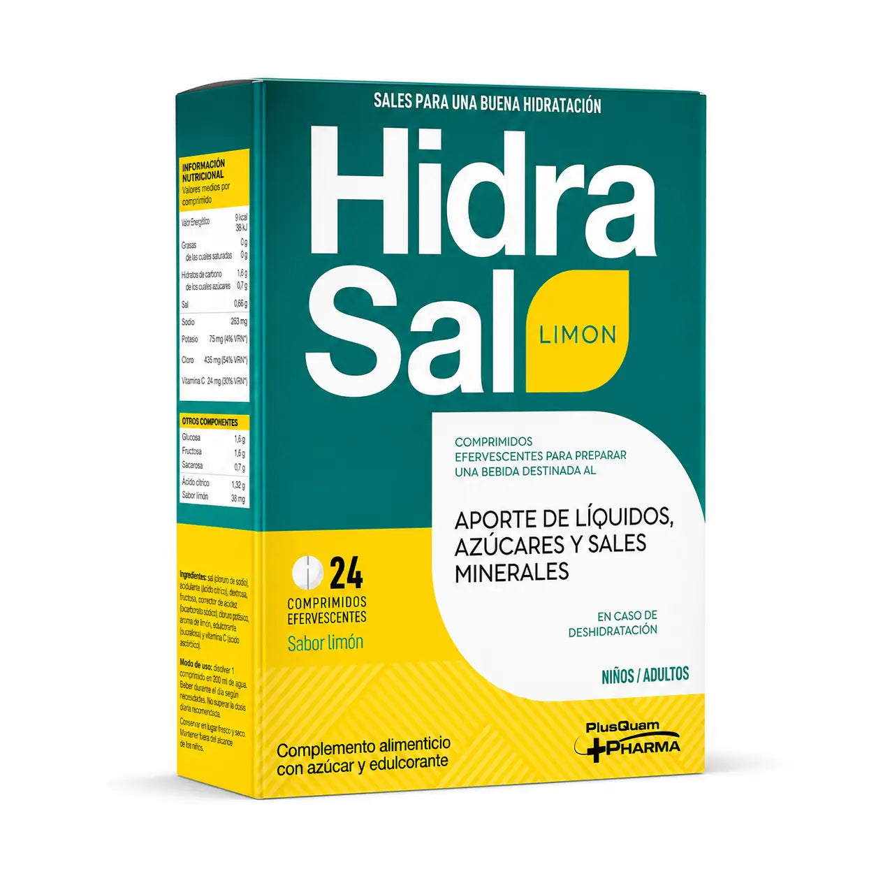 Hidrasal Zitrone, 24 Tabletten