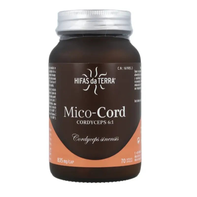 Hyphae Da Terra Mico Cord (Cordyceps) Hdt 70 Kapseln