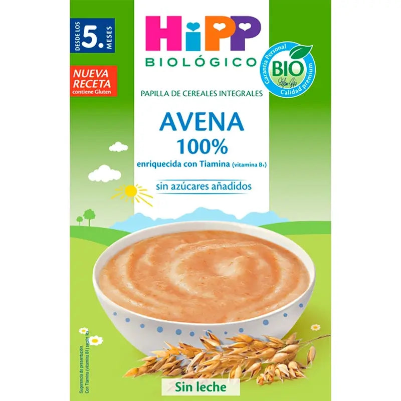 Hipp Haferflocken 100% Bio-Getreidebrei, 200 Gramm