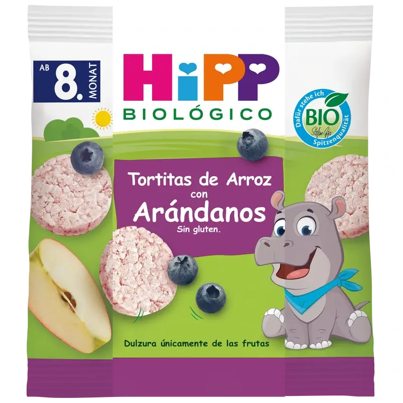 Hipp Bio Heidelbeer-Reispfannkuchen Bio 30g