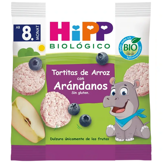 Hipp Bio Heidelbeer-Reispfannkuchen Bio 30g