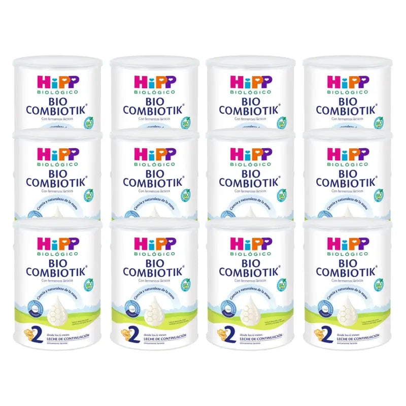 Hipp Combiotik 2, Formula Milch, Packung 12 x 800 g