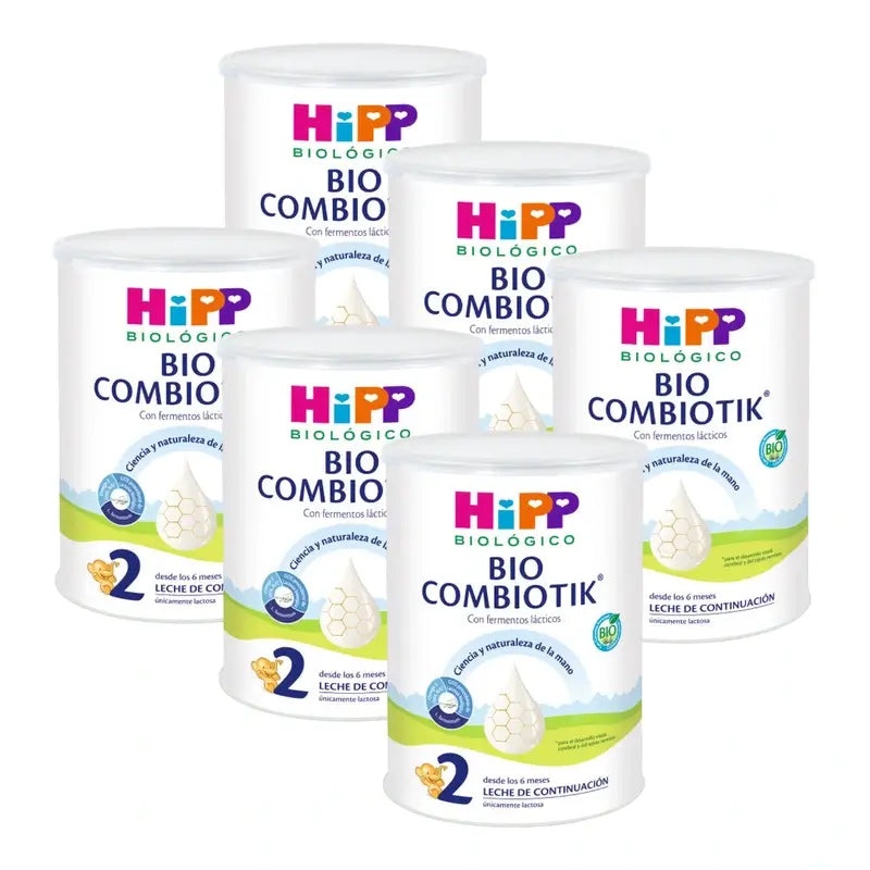 Hipp Combiotik 2, Formula Milk, Packung 6 x 800 g