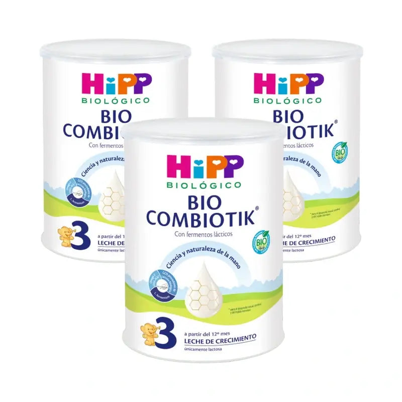 Hipp Combiotik 3, Aufwuchsmilch, Packung 3 x 800 g