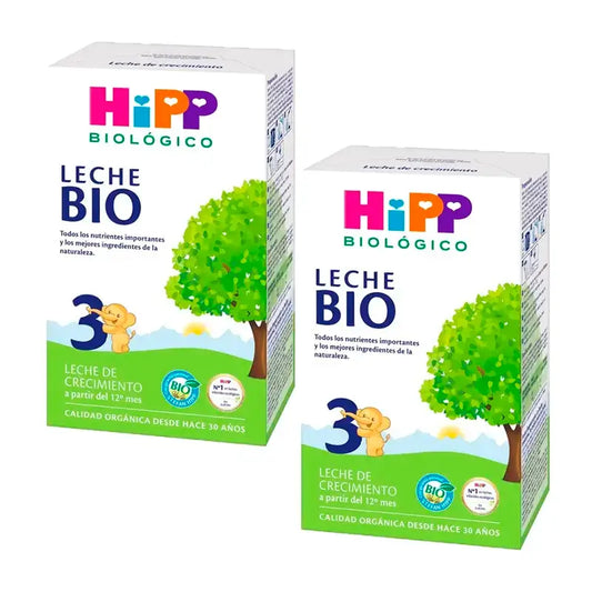 Hipp Bio Aufwuchsmilch 3, Packung 2 x 500 g