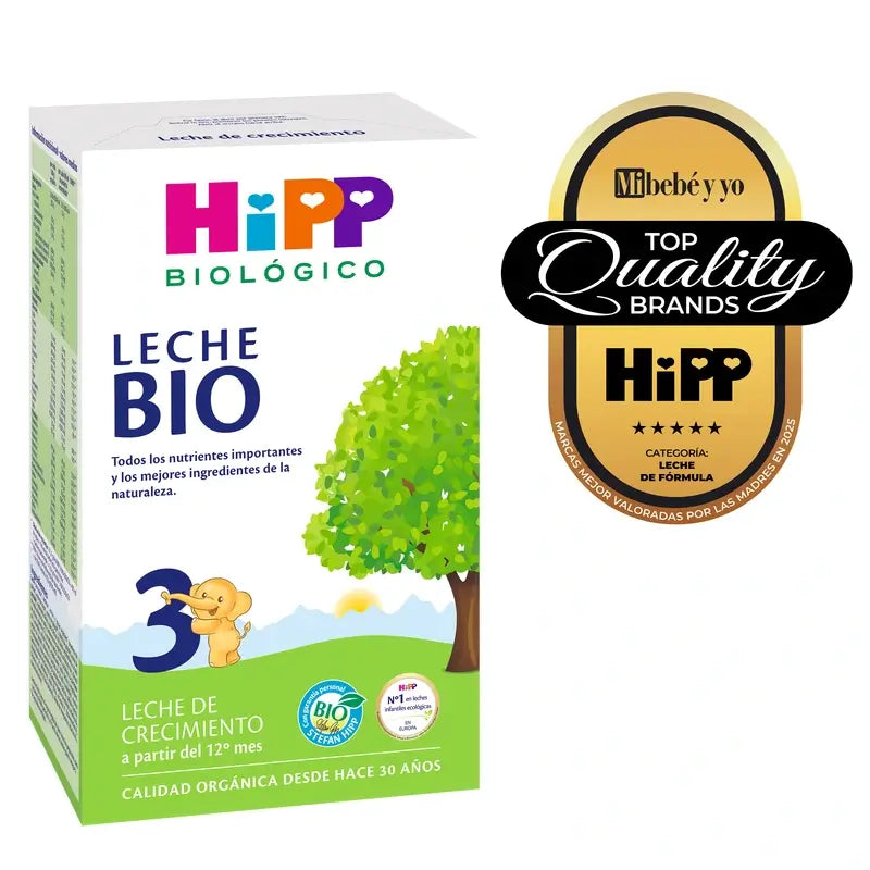 Hipp Bio Aufwuchsmilch 3, Packung 2 x 500 g