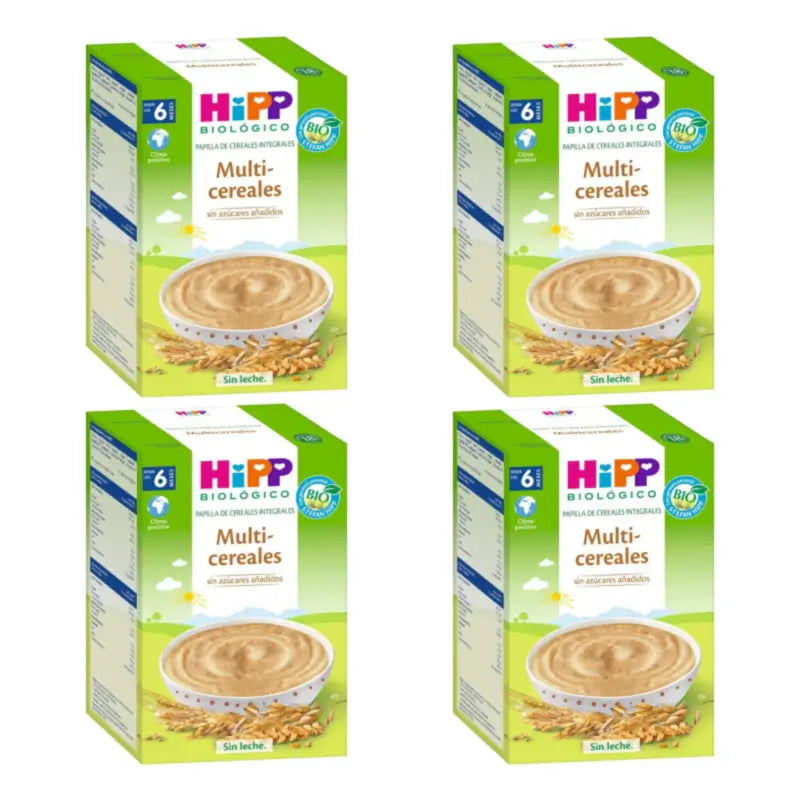 Hipp  Bio-Mehrkorn, 4er-Pack à 400 g