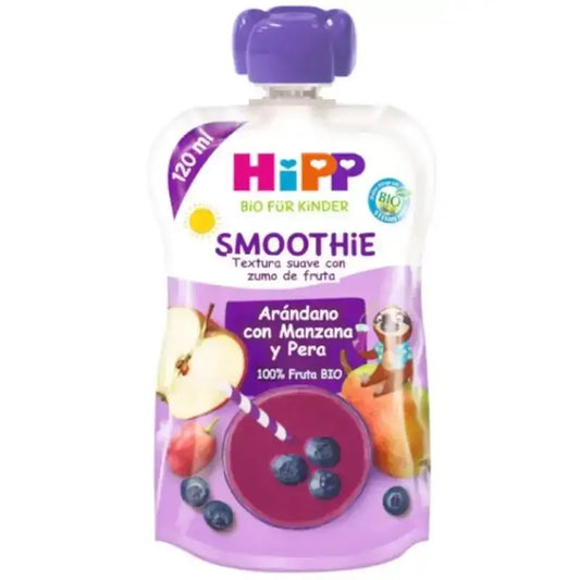 Hipp Bio Heidelbeer-Apfel-Birnen-Smoothie, 120 ml