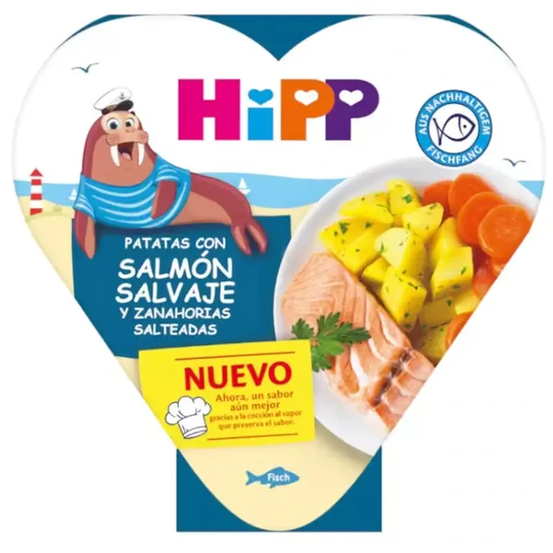 Hipp Karotten & Kartoffeln mit Wildlachs, 250 G