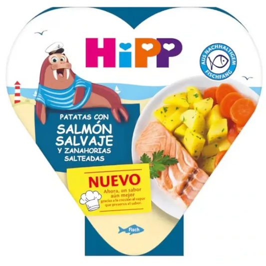 Hipp Karotten & Kartoffeln mit Wildlachs, 250 G