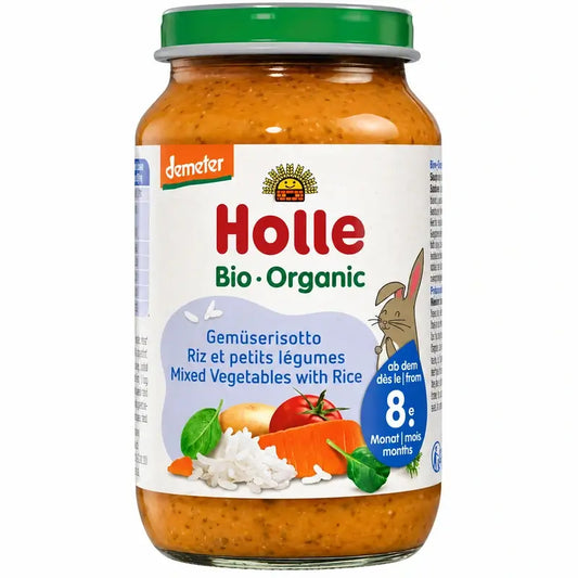 Holle Gemüse- und Reisglas 8Monate 220Gr Demeter