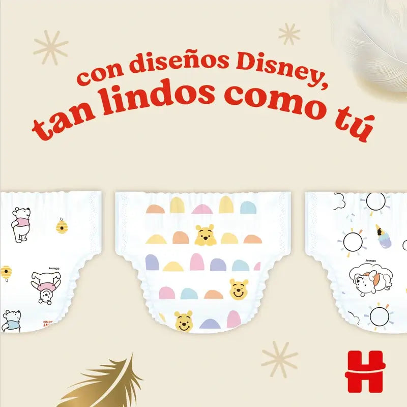 Huggies Extra Care Größe 3 (6-10 kg) Disney Baby Windel, 40 Stück.