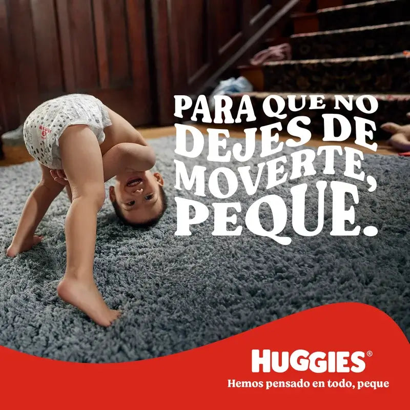 Huggies Little Movers Größe 4 (9-14 kg) Disney Baby Windelslips, 120 Stück.