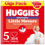 Huggies Little Movers Größe 5 (12-17 kg) Disney Baby Windelhöschen, 104 Stück.