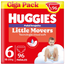 Huggies Little Movers Größe 6 (15-25 kg) Disney Baby Windelhöschen, 96 Stück.