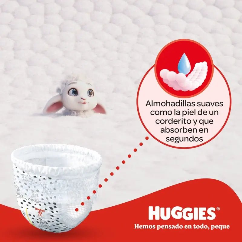 Huggies Little Movers Größe 6 (15-25 kg) Disney Baby Windelhöschen, 96 Stück.