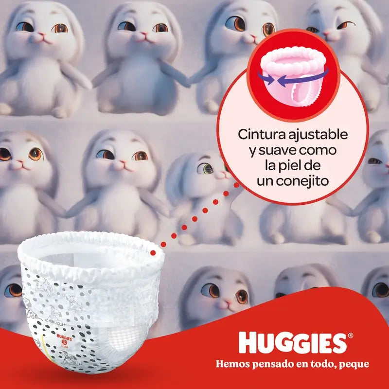 Huggies Little Movers Größe 6 (15-25 kg) Disney Baby Windelhöschen, 96 Stück.