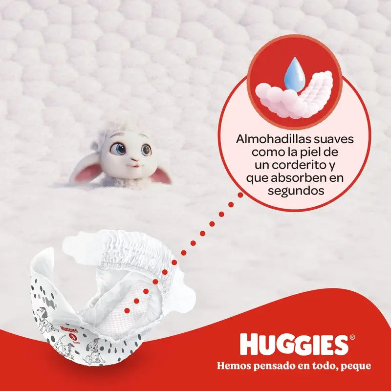Huggies Little Movers Größe 4 (7-18 kg) Disney Baby Windel, 150 Stk.