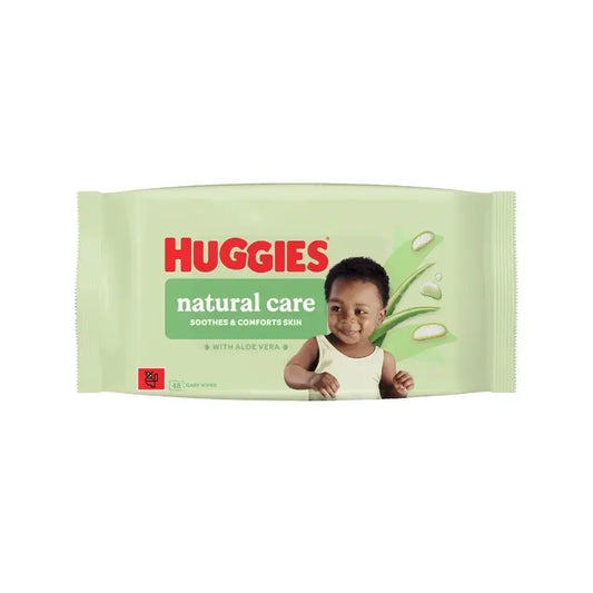 Huggies Natural Care Feuchttücher, 48 Stück