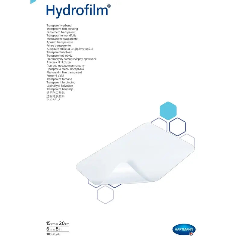 Hydrofilm Steriler Verband 15X20Cm , 10 Einheiten