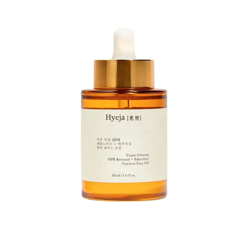 Hyeja Veganer Ginseng Hpr Retinoid + Bakuchiol Nährstoff Gesichtsöl , 50 ml