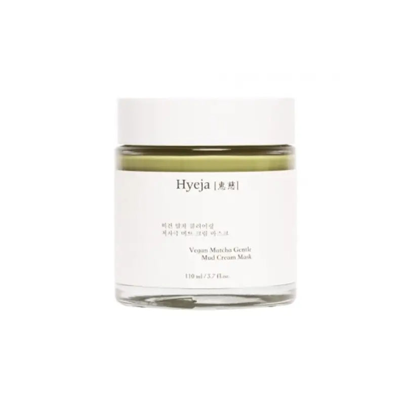 Hyeja Vegan Matcha Sanfte Schlamm-Creme-Maske, 110 ml