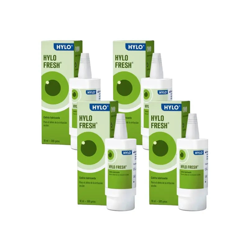 Hylo Fresh Augentropfen 10 ml, 4er-Pack