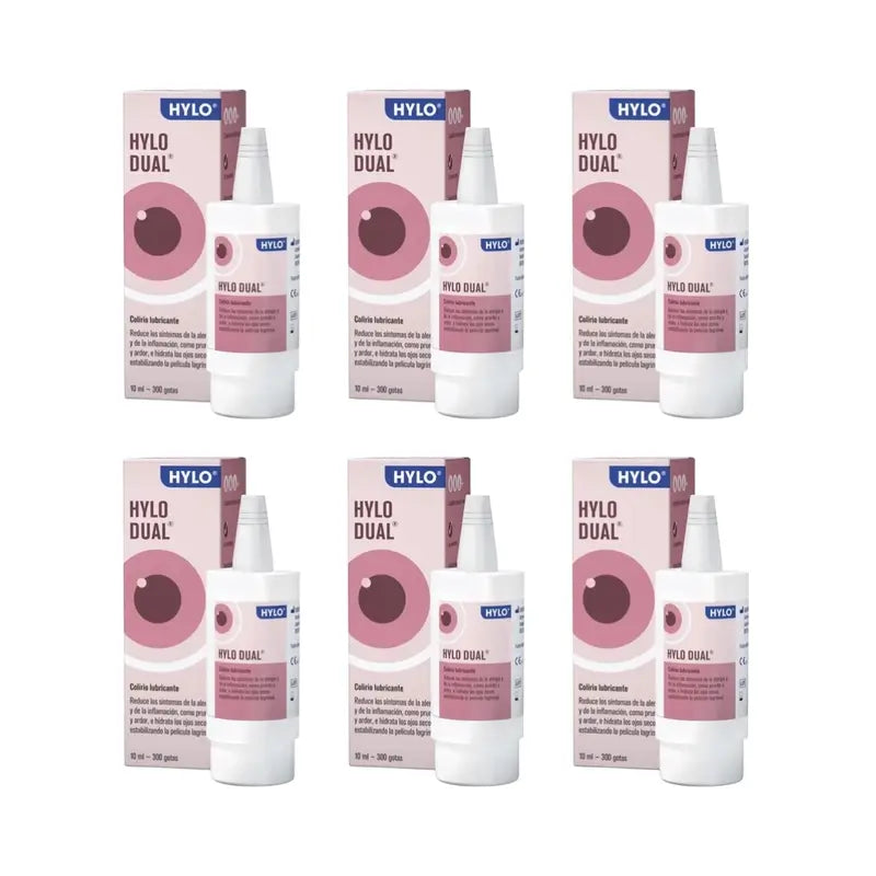 Hylo Dual Augentropfen 10 ml, 6er-Pack
