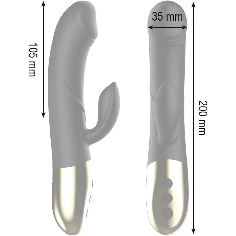 Ibiza Technology Leistungsstarker anatomischer Vibrator mit Kaninchen