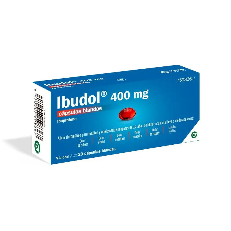 Ibudol 400 mg, 20 Weichkapseln
