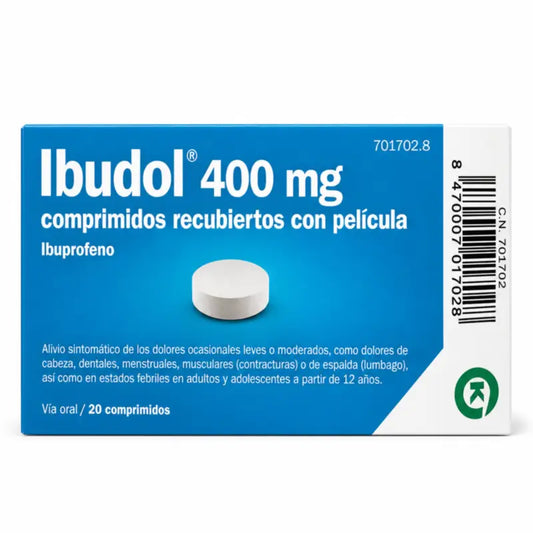 Ibudol Efg 400 mg 20 Filmtabletten