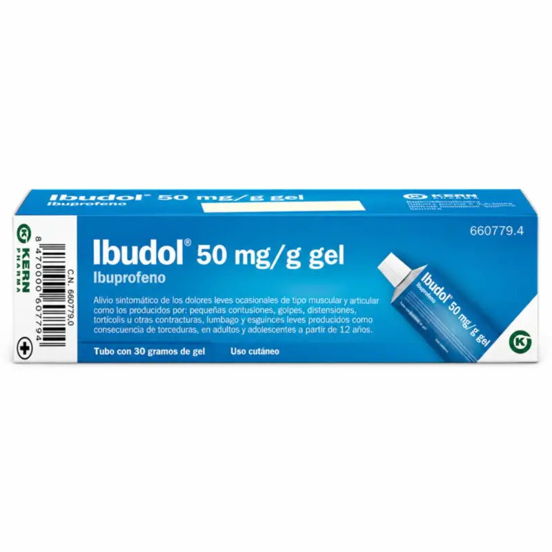 Ibudol 50 mg/g Gel, 30 g