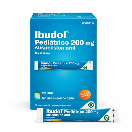 Ibudol Pädiatrie 200 mg Suspension zum Einnehmen, 20 Sachets
