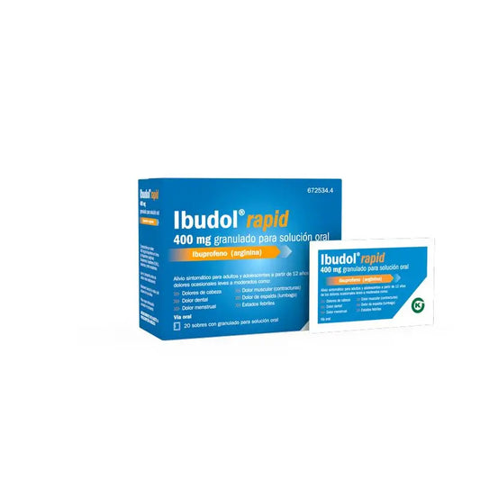Ibudol Rapid, 400mg 20 Beutel Granulat zum Einnehmen